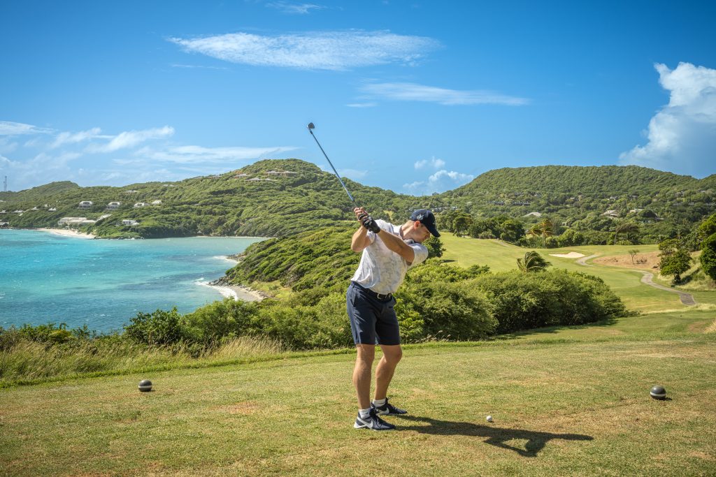 Golf at Canouan Estate Resort & Villas. 