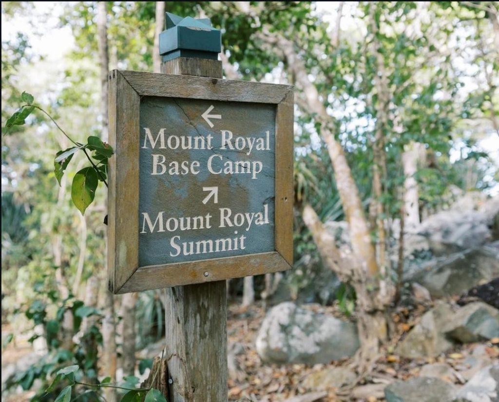 Hiking at Canouan Estate Resort & Villas.